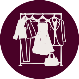 Clothes rail icon